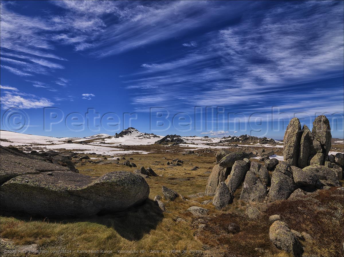 Peter Bellingham Photography Rams Head Range - Kosciuszko NP - NSW SQ (PBH4 00 10788)